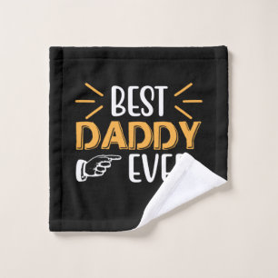 Gifts Father Beste papa ooit Washandje
