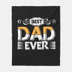 Gifts Father Beste vader ooit Fleece Deken