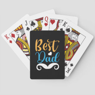 Gifts Father Beste vader Pokerkaarten