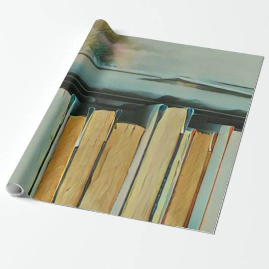 Gifts for book lovers cadeaupapier (Uitgerold)