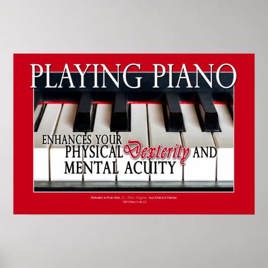 Gifts for Piano Students - Piano Education Poster (Voorkant)