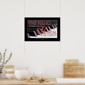 Gifts for Piano Students - Piano Poster (Keuken)