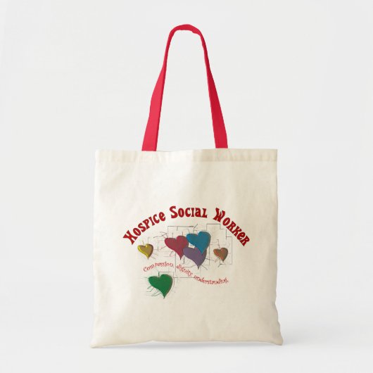 Gifts sociale werker tote bag (Voorkant)