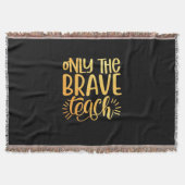 Gifts Teacher | Alleen de dwarsbalk Deken (Voorkant)