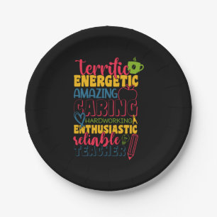 Gifts Teacher Amazing Caring Teacher Papieren Bordje