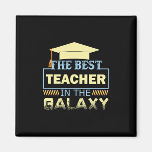 Gifts Teacher De beste leraar in de melkweg Magneet