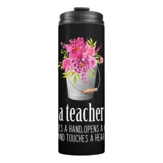 Gifts Teacher | Een leraar neemt een handje Thermosbeker