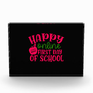 Gifts Teacher | Fijne online eerste schooldag Fotoblokken