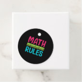 Gifts Teacher | Math Rules Bedankjes Labels (In situ)