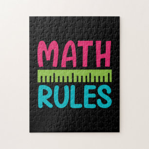 Gifts Teacher   Regels voor de Wiskunde Legpuzzel