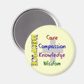 Gifts van de Arbeider van het Hospice Magneet (Voorkant / Achterkant)