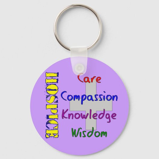 Gifts van de Arbeider van het Hospice Sleutelhanger (Voorkant)