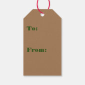 #GiftTag #ShippingTag #PackageTag #ParcelTag Cadeaulabel (Achterkant)