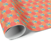 Giftwrap: Ditsy Floral Stripes Polkas Patchwork Cadeaupapier (Rol Hoek)