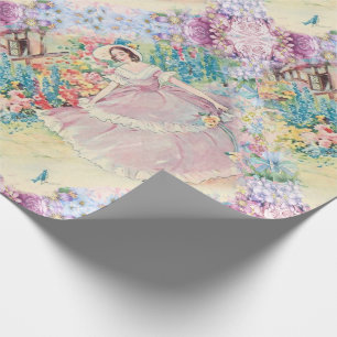 Giftwrap Waterverf van de Franse tuinbouw Cadeaupapier