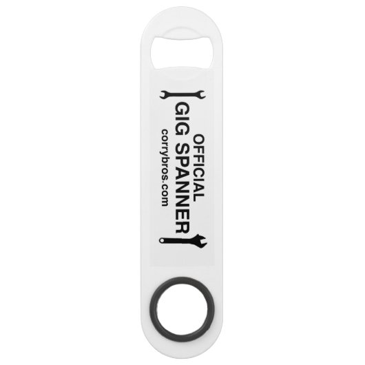 Gig Spanner (officieel) Speed Flessenopener (Voorkant)