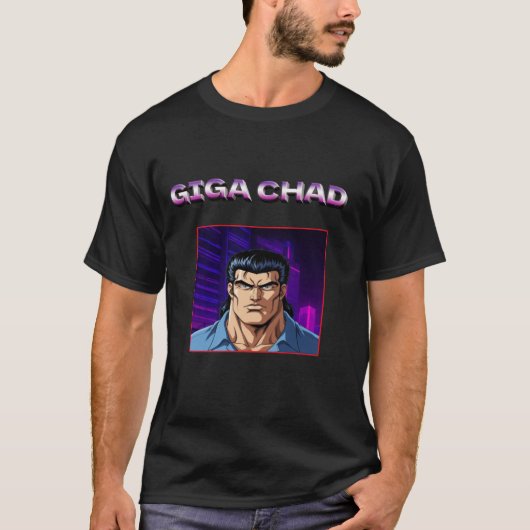 GIGA CHAD T-SHIRT (Voorkant)