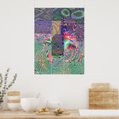 Giga Pixel Mix Poster (Keuken)