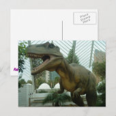 Giganotosaurus Dinosaur Briefkaart (Voorkant / Achterkant)