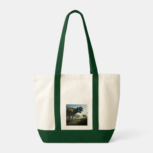 Giganotosaurus Dinosaurs Prowling Impulse Canvas t Tote Bag (Achterkant)