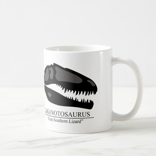 Giganotosaurus Koffiemok (Rechts)