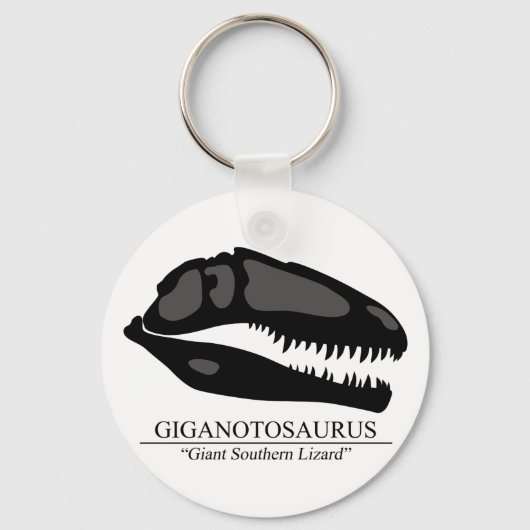 Giganotosaurus Sleutelhanger (Voorkant)