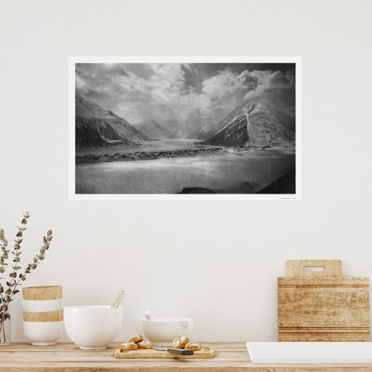 Gigantic Glacier Alaska 1912 Poster (Keuken)