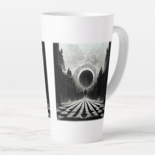 Gigantic Void Latte Mug (Angle droit)