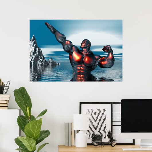 gigantisch poster (Thuiskantoor)