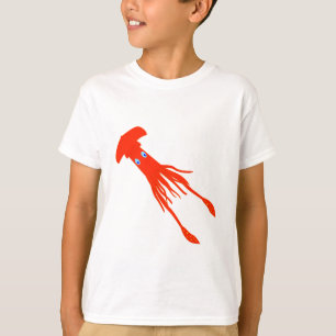 gigantische inktvis t-shirt