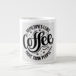 gigantische koffie mok