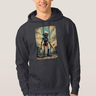 Gigantische zombie-robot hoodie