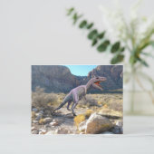 Gigantosaurus Dinosaur Briefkaart (Staand voorkant)