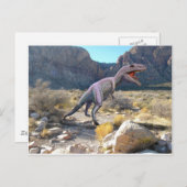 Gigantosaurus Dinosaur Briefkaart (Voorkant / Achterkant)