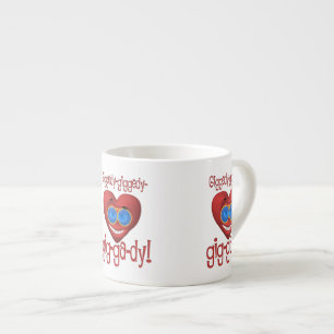 Giggedy Funny Valentijn Espresso Kop