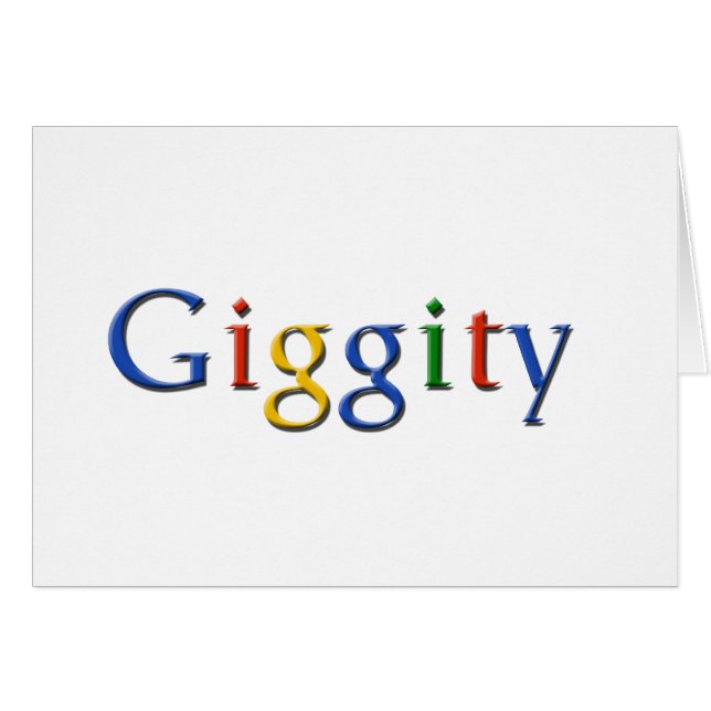 Giggity - stijl (Voorkant Horizontaal)