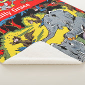 Giggle Animal Elephant  Comics Sherpa Deken (3/4)