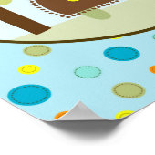 Giggle Gang/Turtle/Tree-gepersonaliseerd Art-Poste Poster (Hoek)