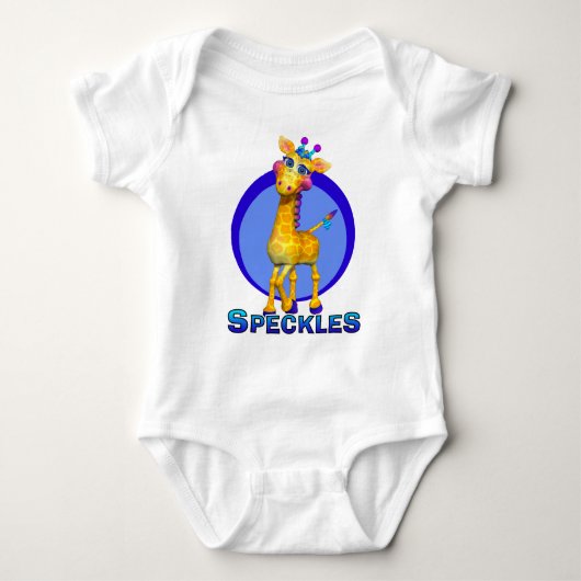 GiggleBellies speculeert de Giraffe Romper (Voorkant)