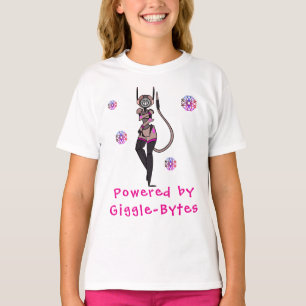 Giggles Jote Robot Fun Art T-Shirt