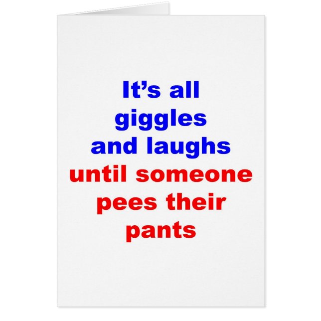 Giggles & Laughs Pees Pants (Voorkant)