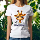 Giggly Giraffe: Het Grappige Giraffe T-shirt