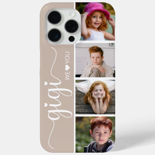 Gigi 4 foto Case-Mate iPhone case (Achterkant)