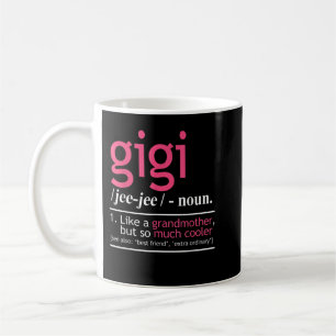 Gigi als grootmoeder, maar zo veel koeler definiee koffiemok