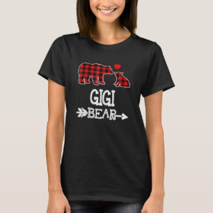 Gigi Beer Kerstmis Pajama T-shirt