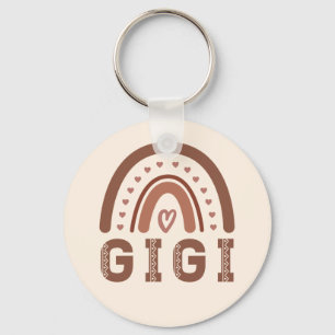 Gigi Boho Rainbow Cute Grandma Gifts Sleutelhanger