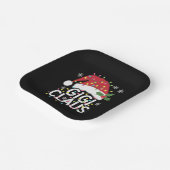 Gigi Claus Kerstverlichting Pyjama Family Matching Papieren Bordje (Gebogen)