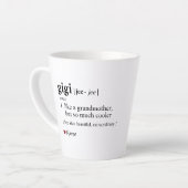 Gigi Definition Latte Mok (Linkerhoek)