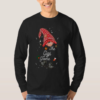 Gigi Dwerg Familie Bijpassende Kerst Pyjama T-shirt