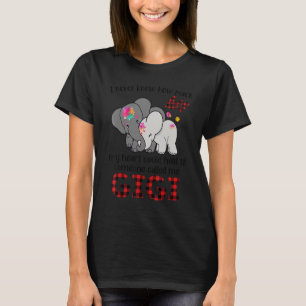Gigi Elephant Baby Elephant Grandma Zwangerschap A T-shirt